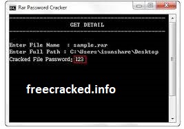 RAR Password Cracker 5.0 Crack