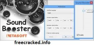 Letasoft Sound Booster 1.12.0.538 Crack